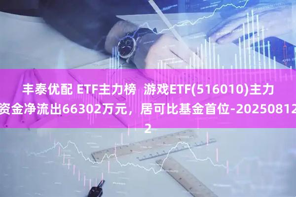 丰泰优配 ETF主力榜  游戏ETF(516010)主力资金净流出66302万元，居可比基金首位-20250812