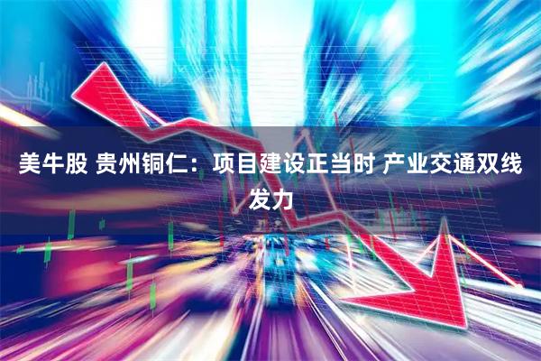 美牛股 贵州铜仁：项目建设正当时 产业交通双线发力